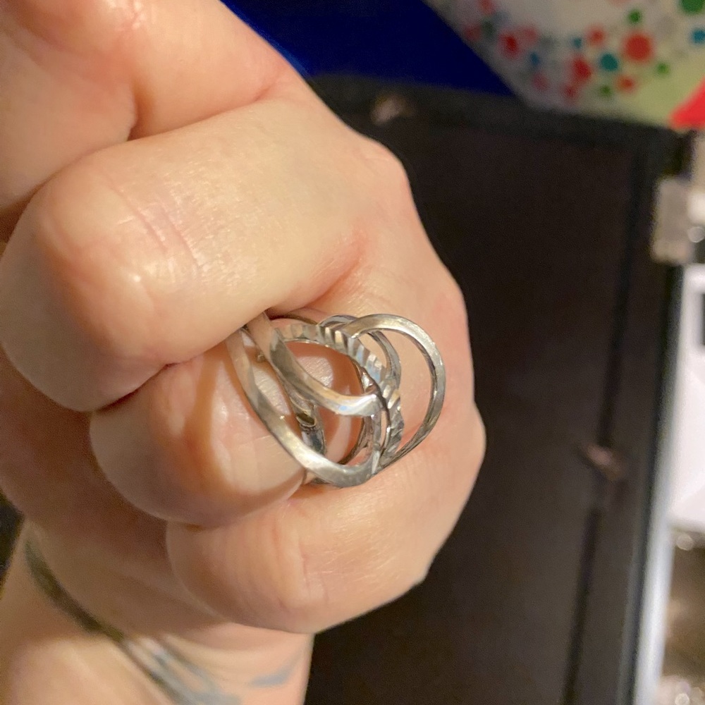 Silver ring